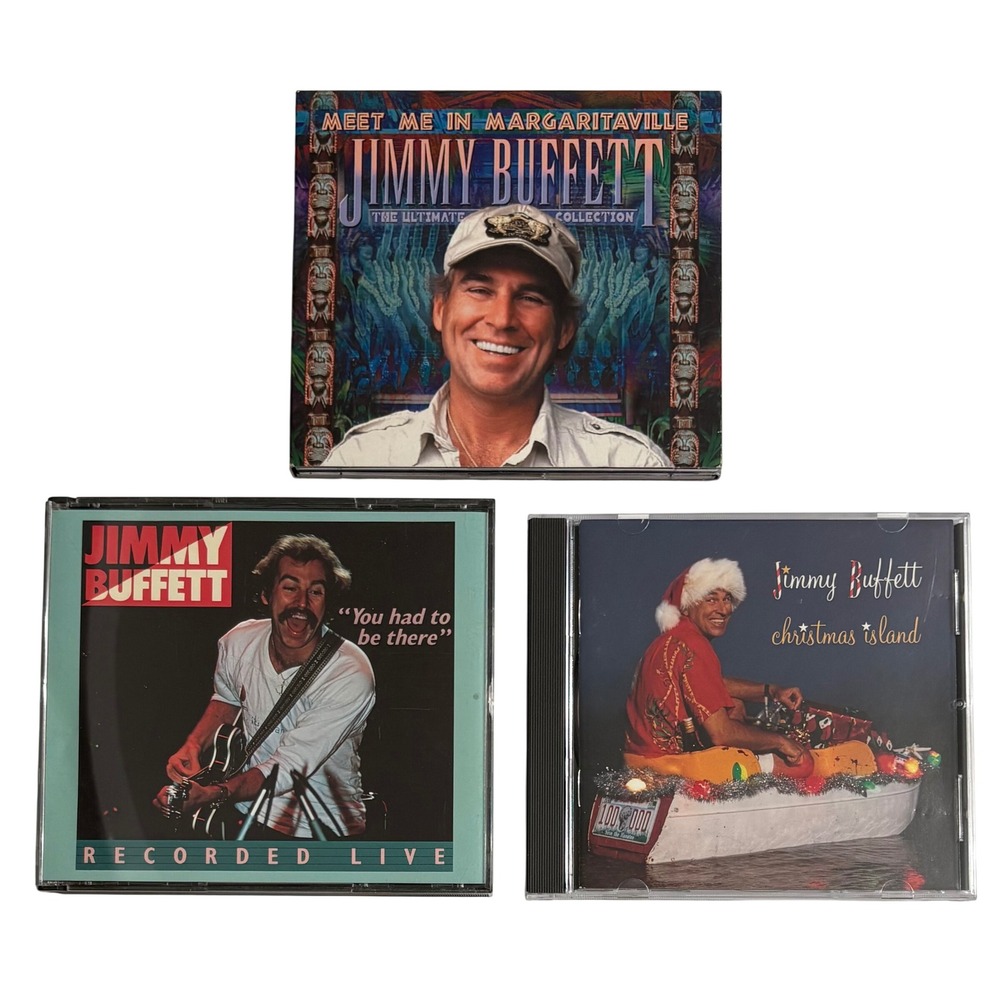 Jimmy Buffett CD Lot Ultimate Collection Christmas Island You Had To Be There